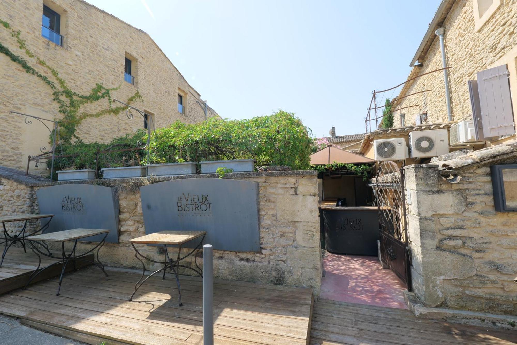 Chambres Du Vieux Bistrot Cabrieres-d'Avignon Екстер'єр фото