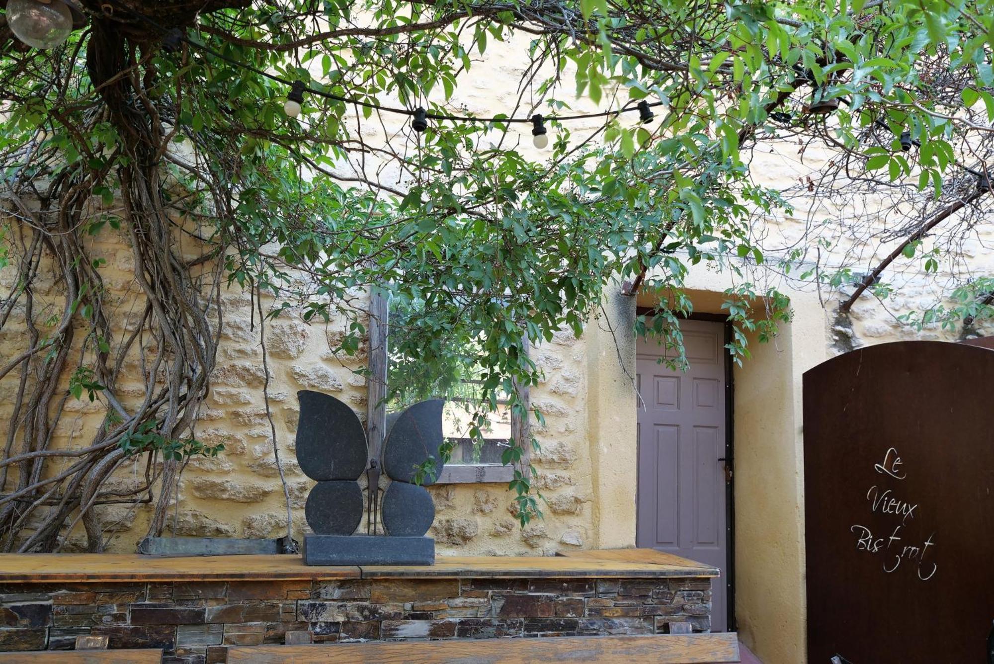 Chambres Du Vieux Bistrot Cabrieres-d'Avignon Екстер'єр фото